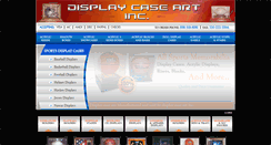 Desktop Screenshot of displaycaseart.com